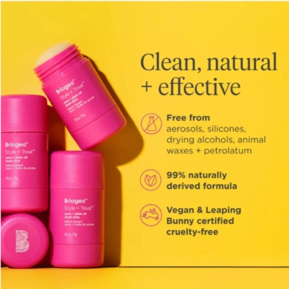 Briogeo Pink Style + Treat Sleek Stick